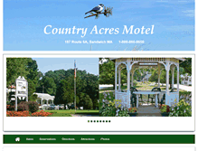 Tablet Screenshot of countryacresmotel.com